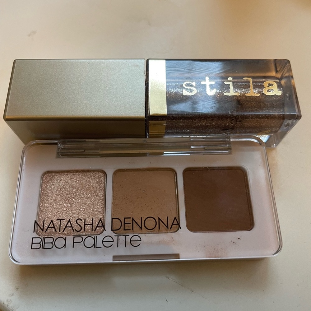 Natasha Denona Biba Trio & Stila Glitter & Glow “Smoldering Satin”
